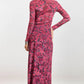 Velvet Rebellion Skirt- Fuchsia
