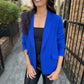 Luna Blazer- Royal Blue