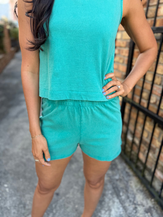 Z Supply Scout Jersey Short- La Palma