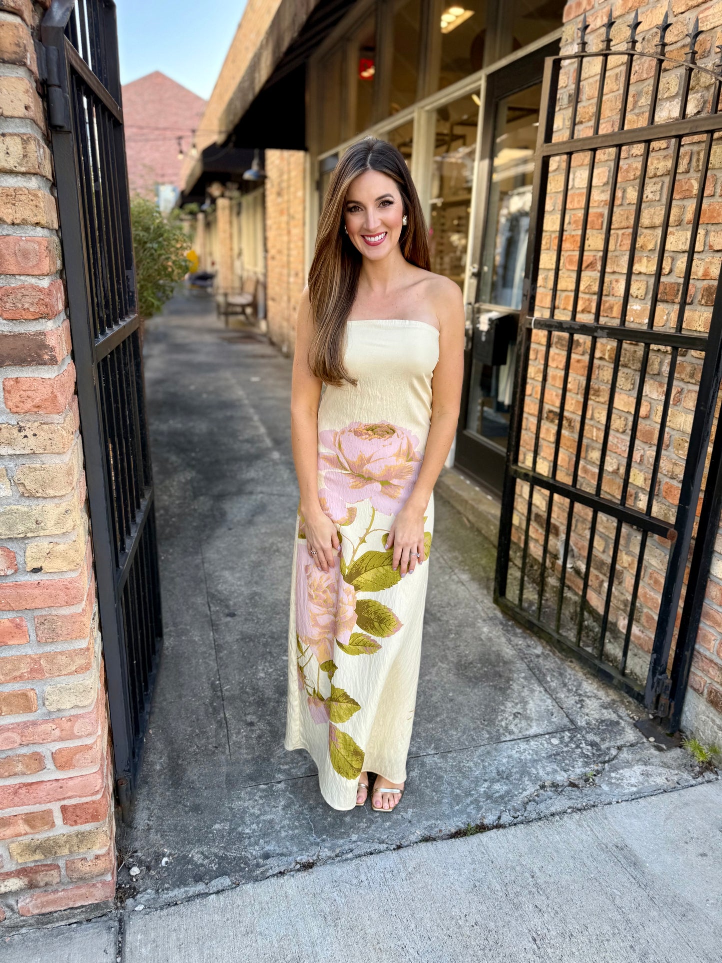 Oversized Floral Maxi Dress