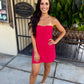 Briony Romper- Scarlet Red