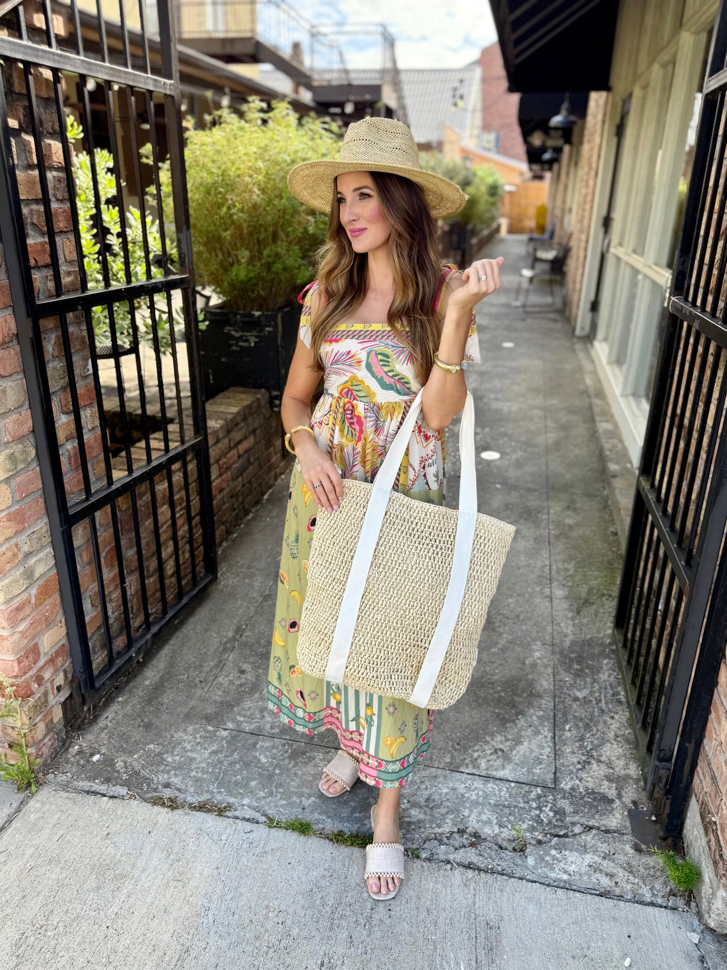Patchwork Maxi Dress