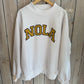 NOLA Mockneck Sweater- White