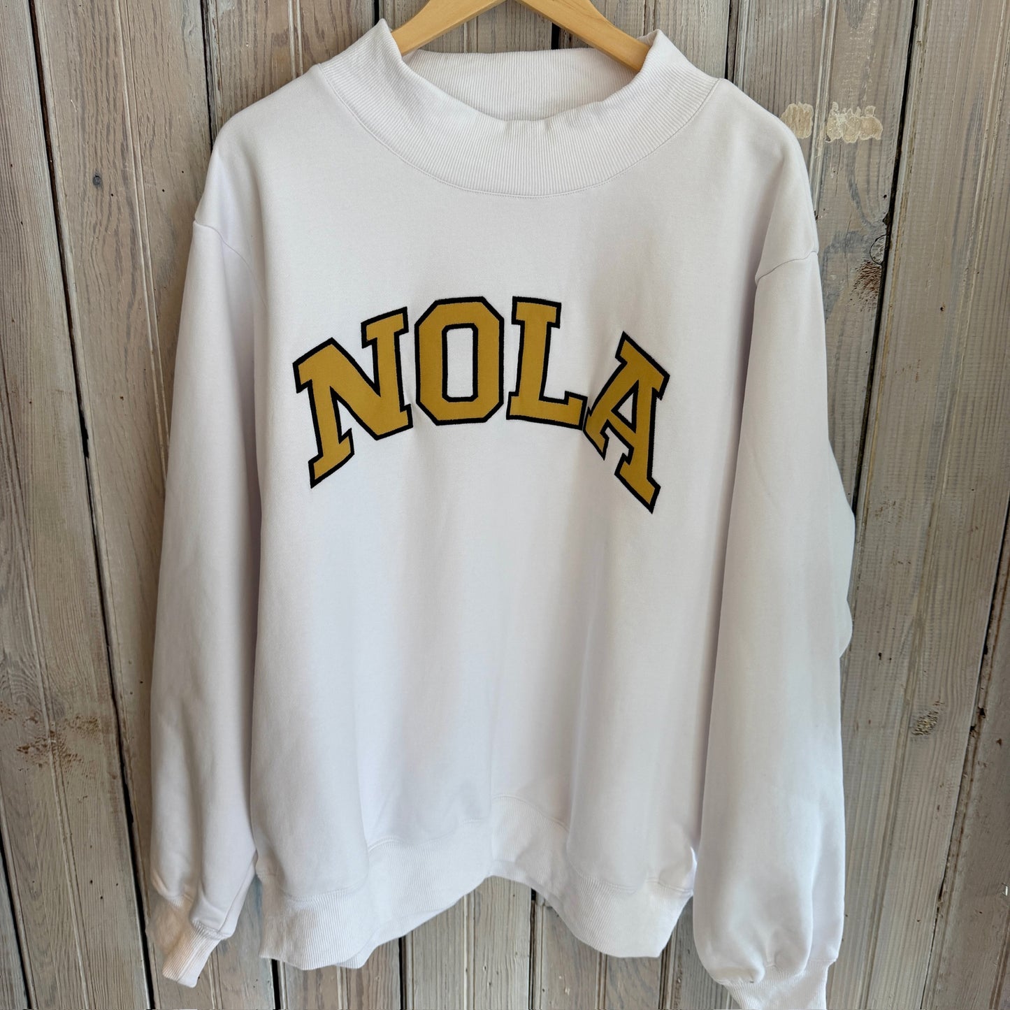 NOLA Mockneck Sweater- White