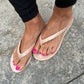 Olsen Jelly Sandal- Nude