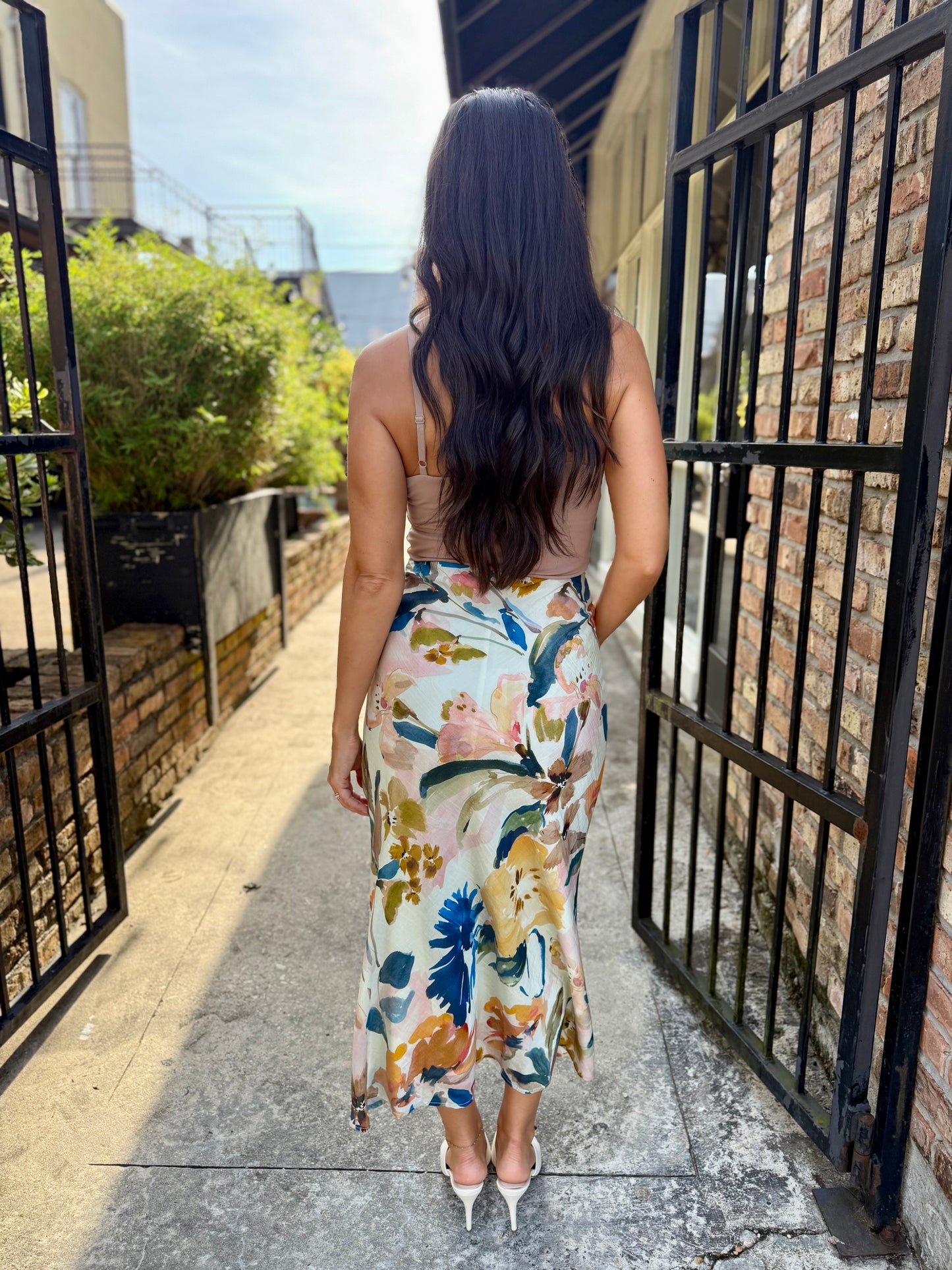 Mangrove Midi Skirt- Multi