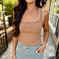 Vianne Top- Camel