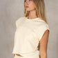 Sutton Modal Summer Top- Seed Pearl