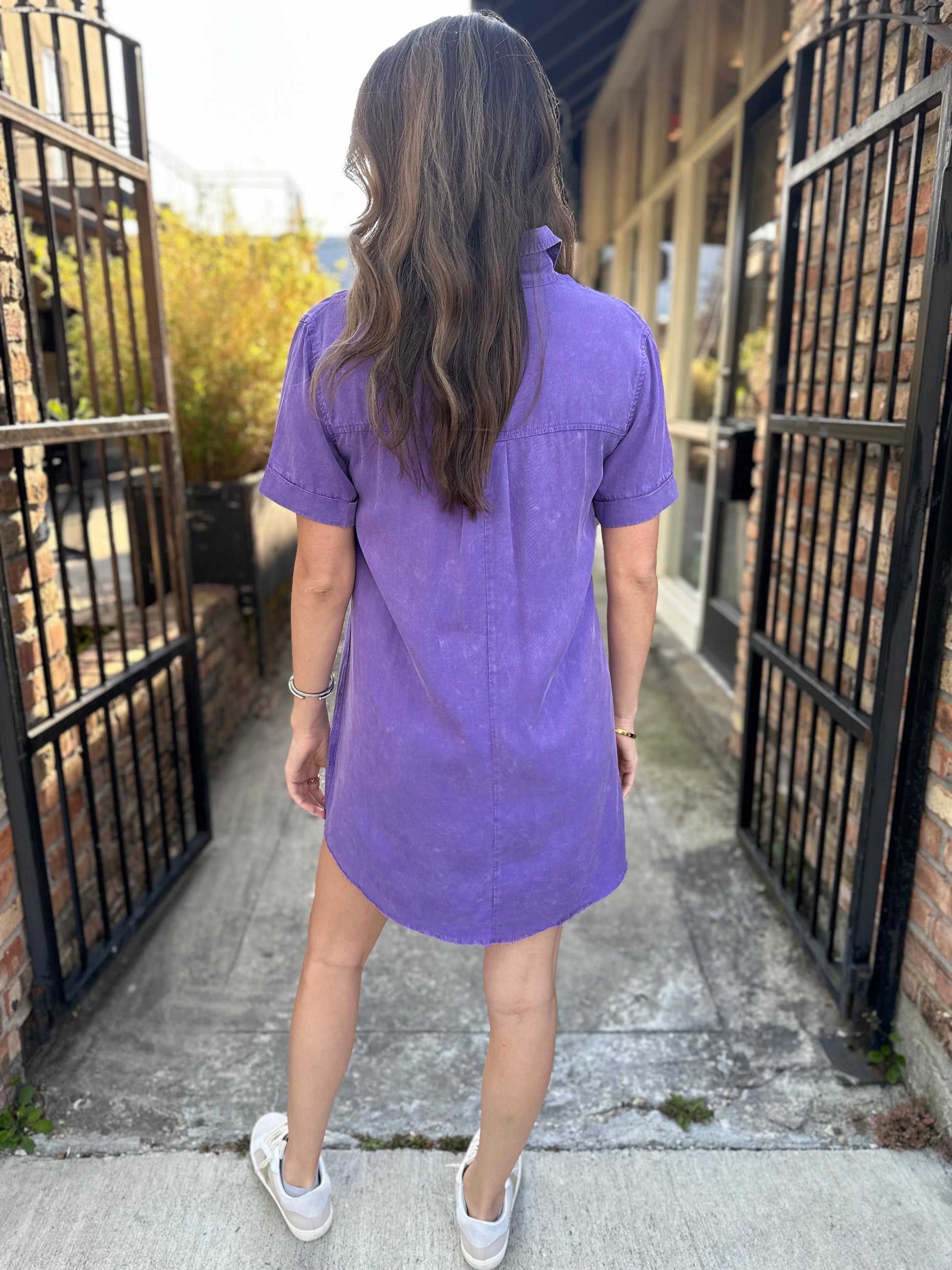 h&m purple denim dress DIVIDED by H&M Pink Denim Sleeveless Sheath Dress Sz 3XS