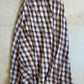 August Midi Skirt- Lavender Check