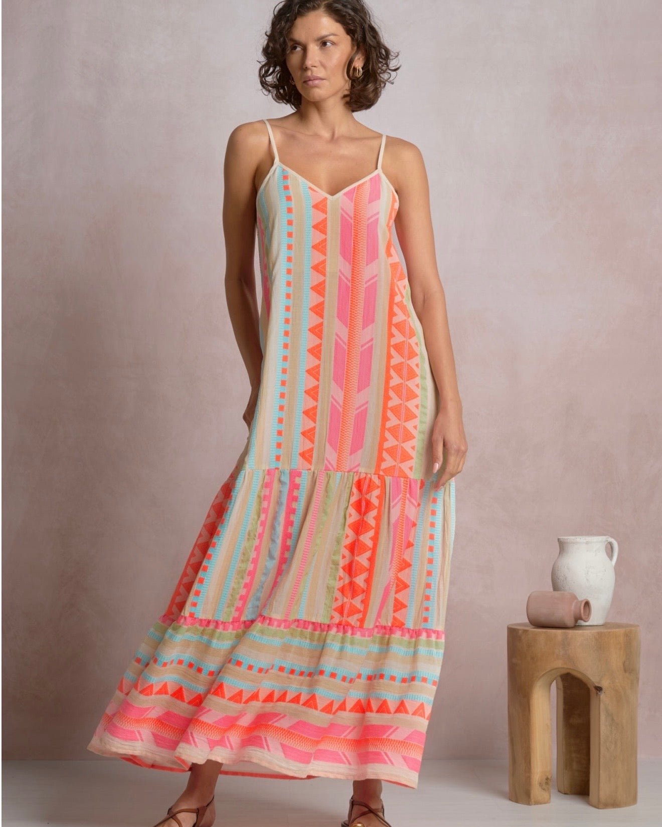 Aztec Maxi Dress