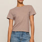 Z Supply Tourist Tee- Heather Ash