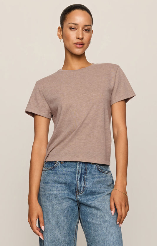 Z Supply Tourist Tee- Heather Ash