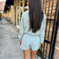 Johnson Windbreaker- Earthy Mint