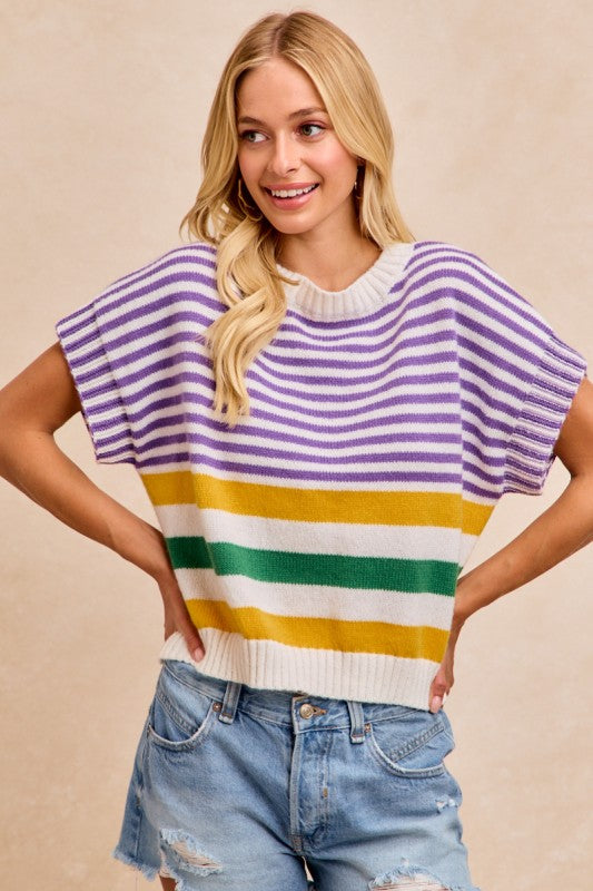 St. Ann Stripe MG Top