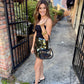 Mimi Clear Bag- Black