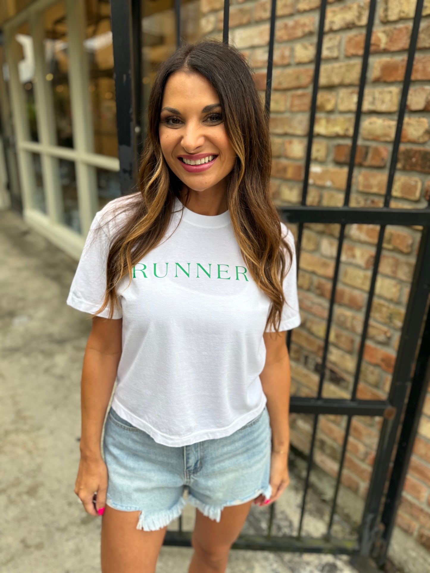 SPS Runners Boxy Tee- White