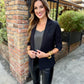 Luna Blazer- Black