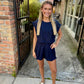 Sigur Scallop 2 PC Set- Navy
