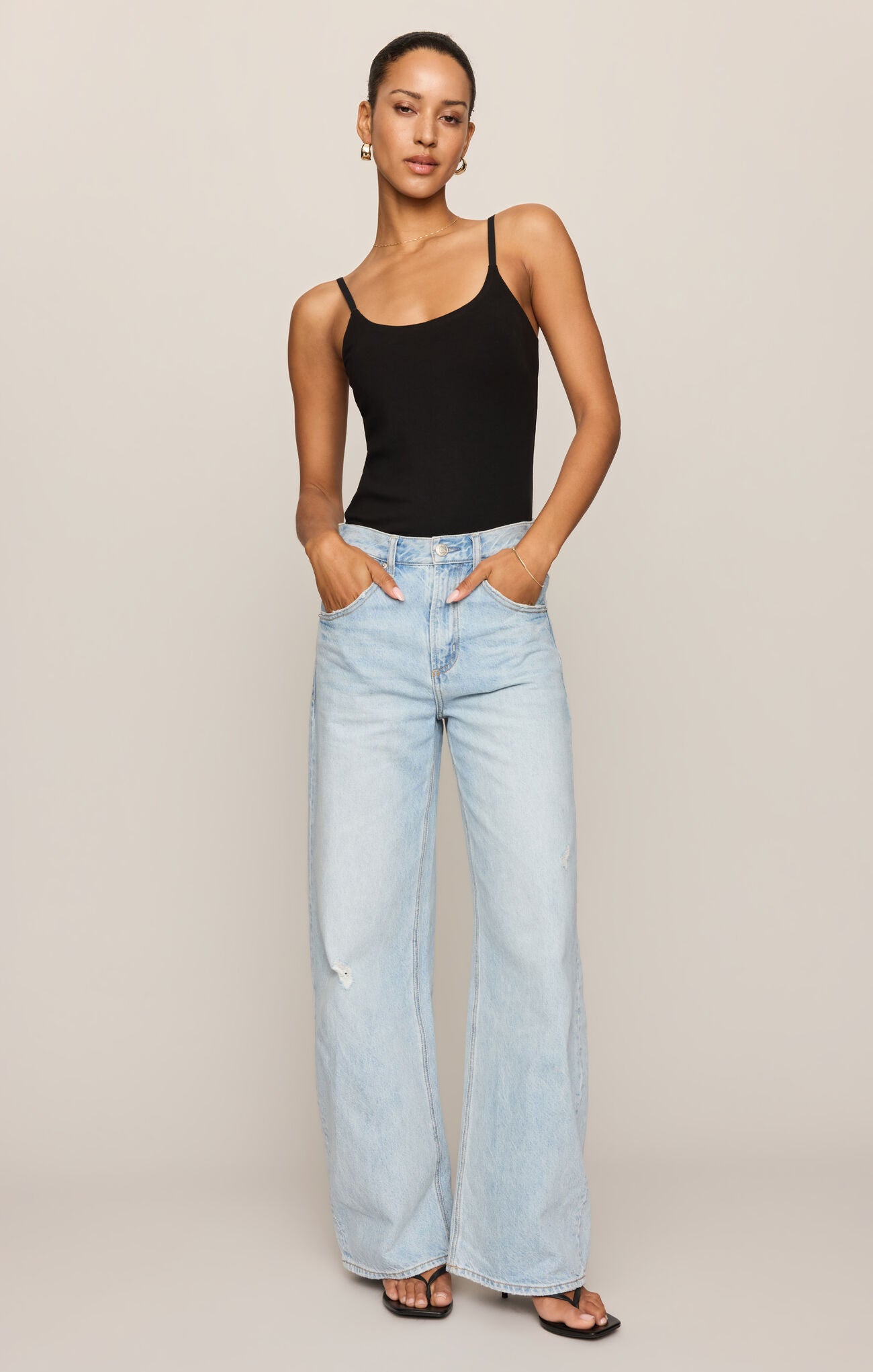 Z Supply Second Skin Cami- Black