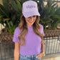 Tigers Trucker Hat- Lavender