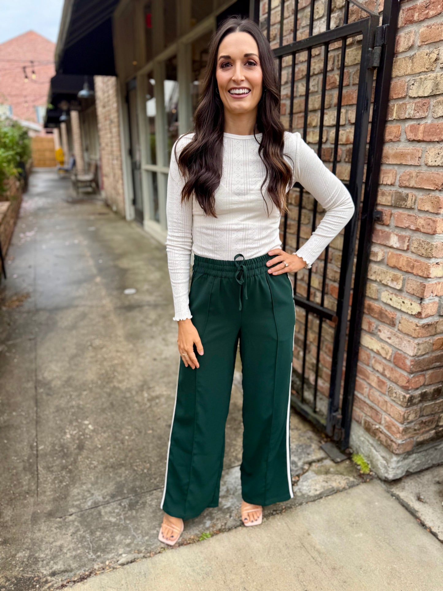 Z Supply Saunder Track Pant- Green