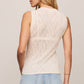 Z Supply Tibi Mesh Tank- Cloud