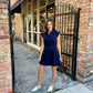 Dyanne Dress- Midnight Blue