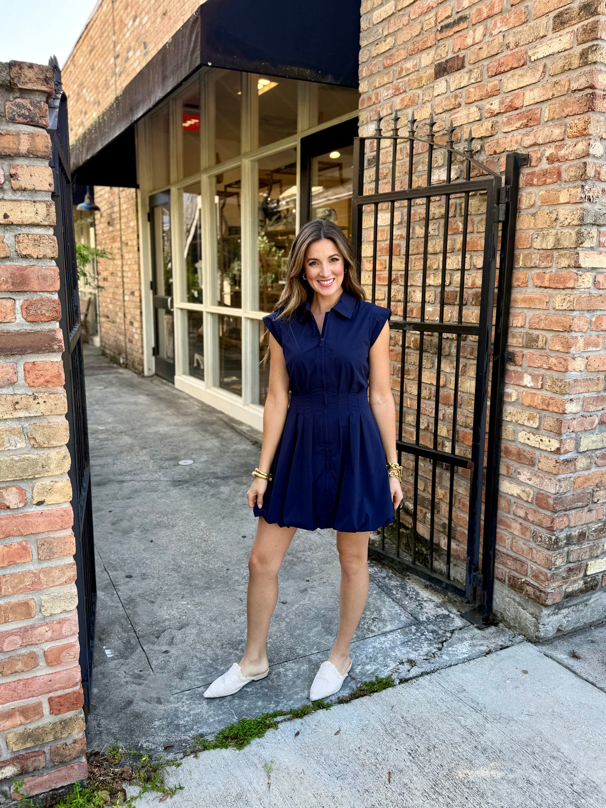Dyanne Dress- Midnight Blue
