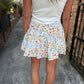 Lundi Floral Mini Skort