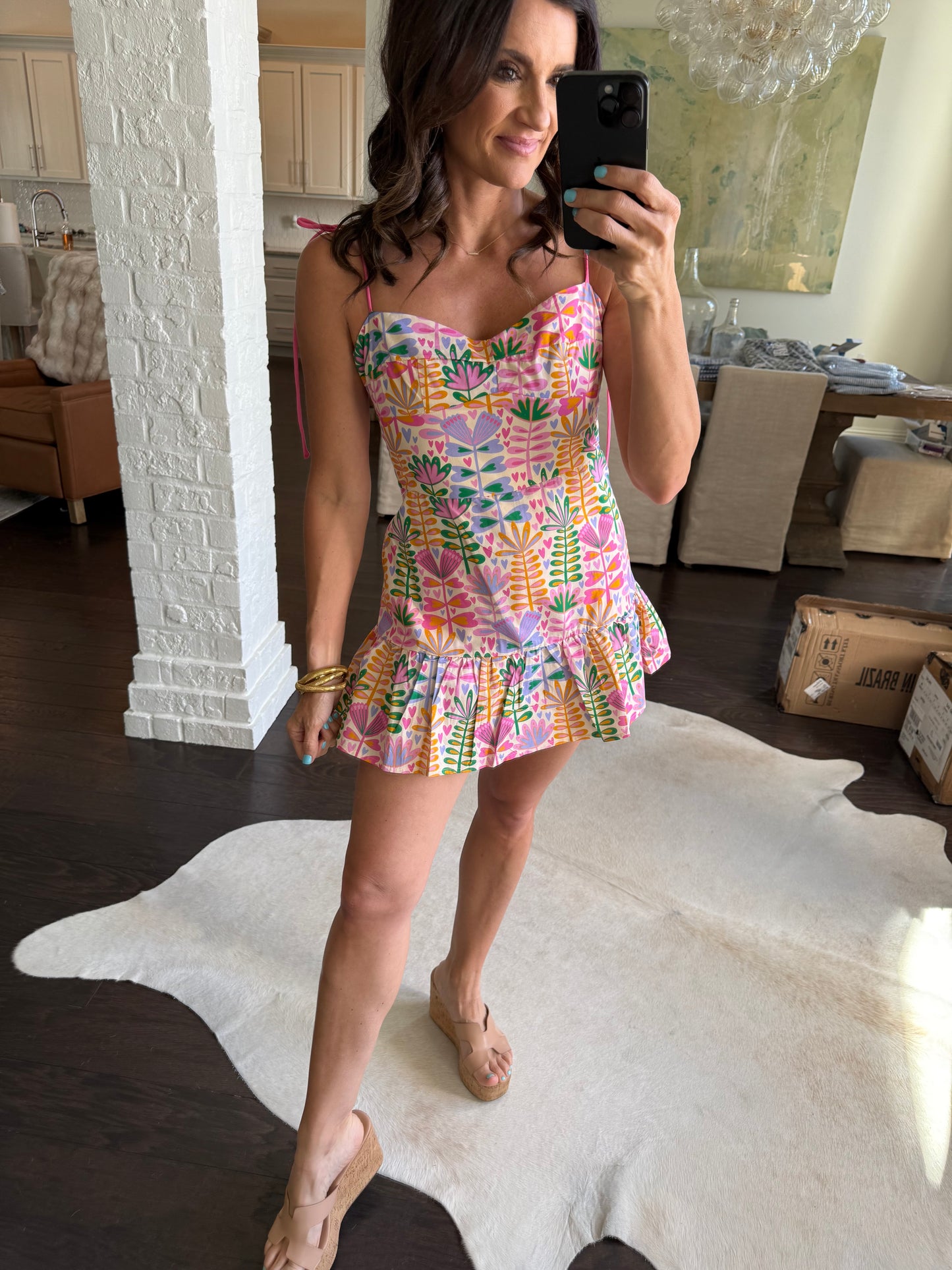 Vivi Romper- Petal Parade