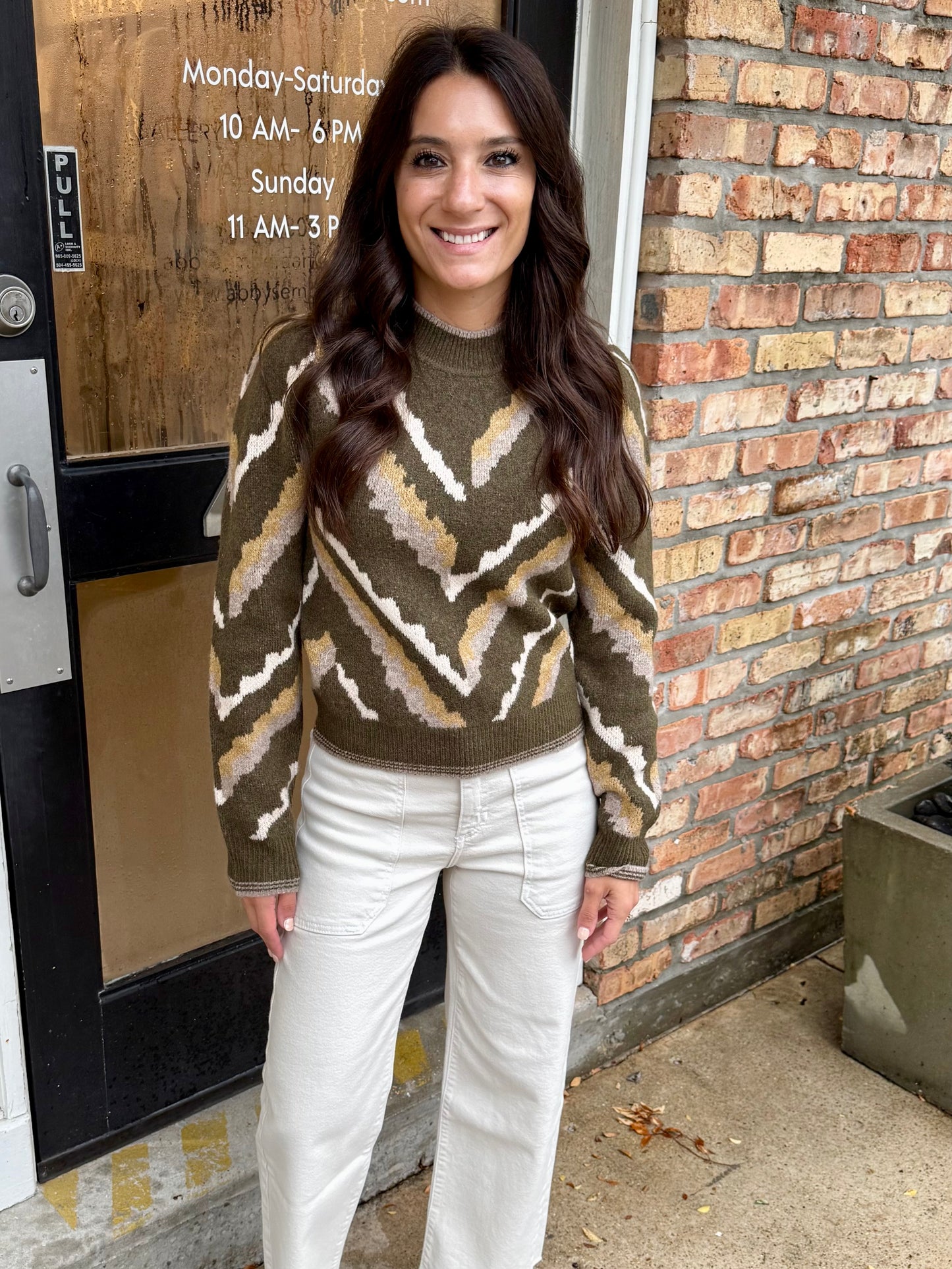 Paloma Sweater- Olive