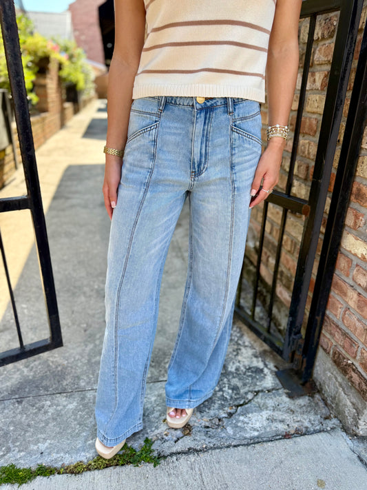 Jodi (Corel) High Rise Wide Leg