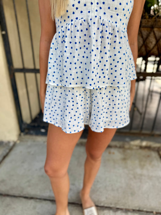 Tidepool Shorts- White