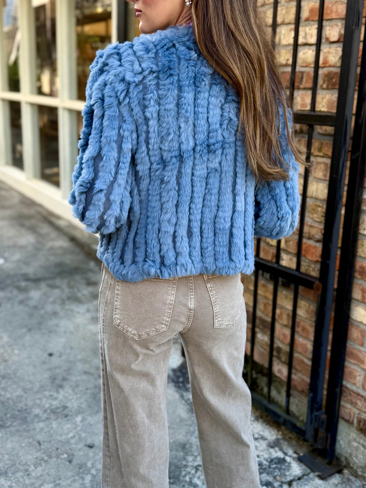 Rosa Fur Jacket- Carolina