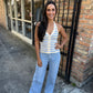 Berrigan Stripe Halter Tank