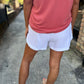 Gillis Double Gauze Shorts- White