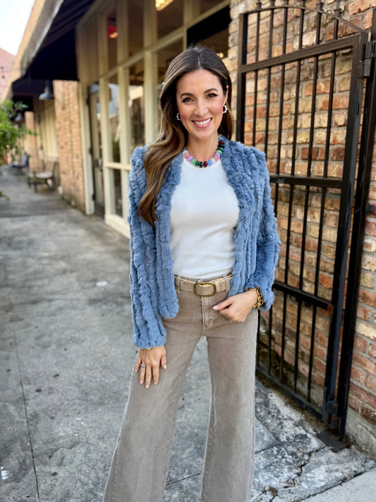 Rosa Fur Jacket- Carolina
