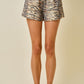 Tiger Elastic Shorts