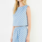 Dotty Polka Dot Top- Blue