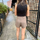 Issa Bow Skort- Mink