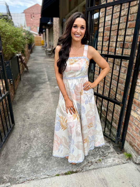 Botanical Maxi Dress