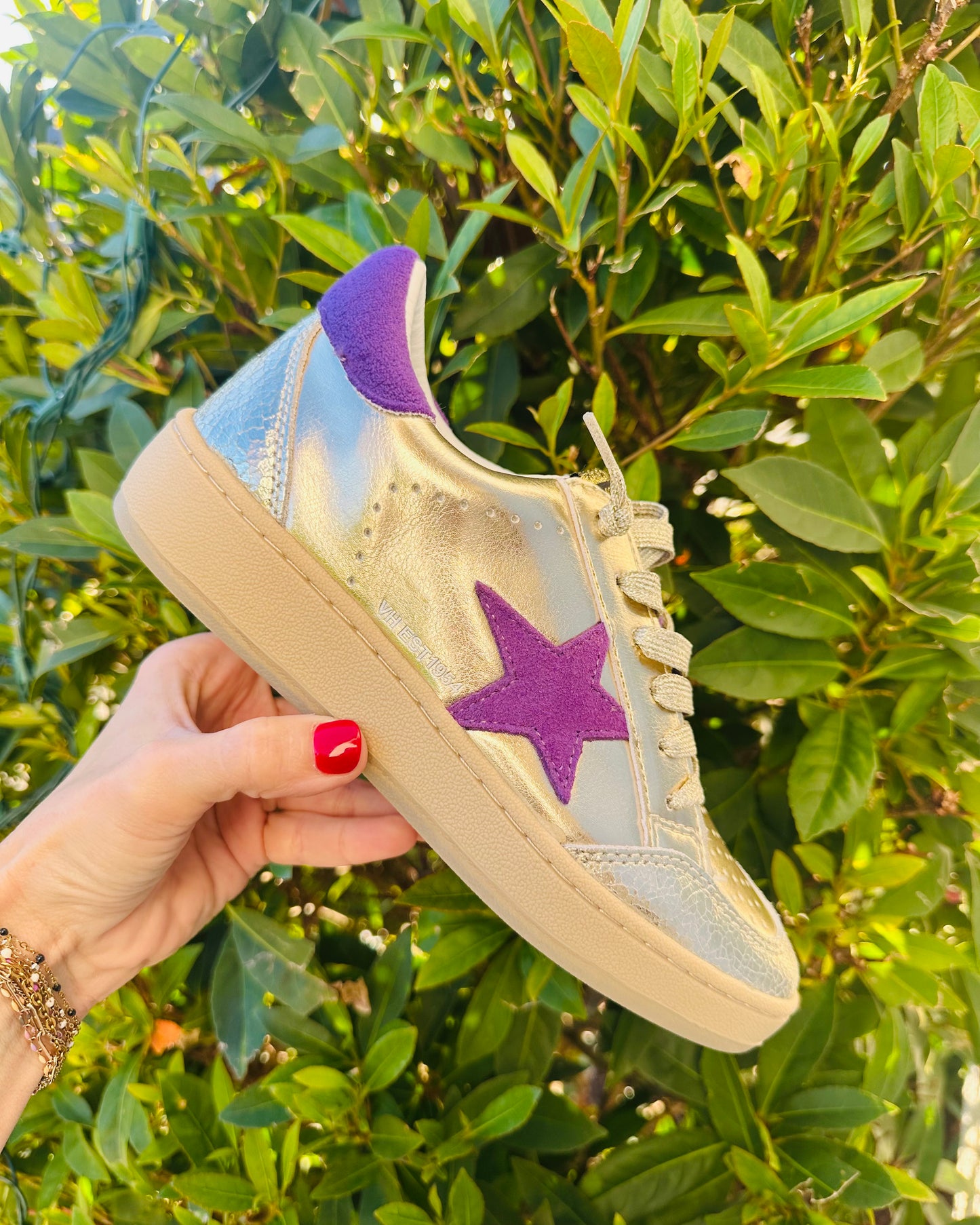 Vintage Havana Denisse 41 Sneakers- Purple/Gold