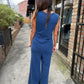 Z Supply Fiona Jersey Denim Jumpsuit