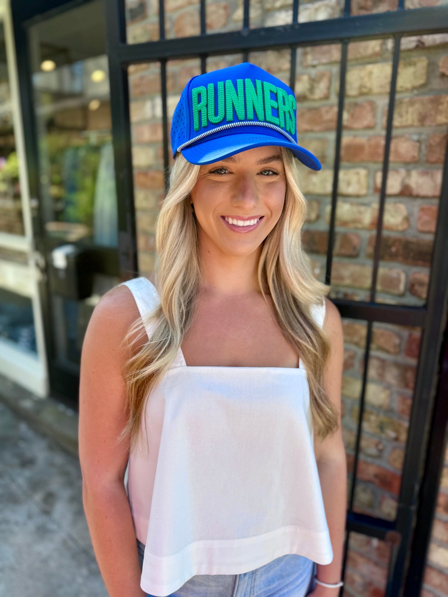 Runners 3D Golf Hat- Royal