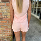 Z Supply Dawn Rib Short- Bellini