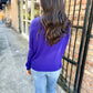 Natalie Thin Sweater- Purple