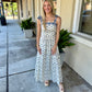 Santa Barbara Dress- Power Blue