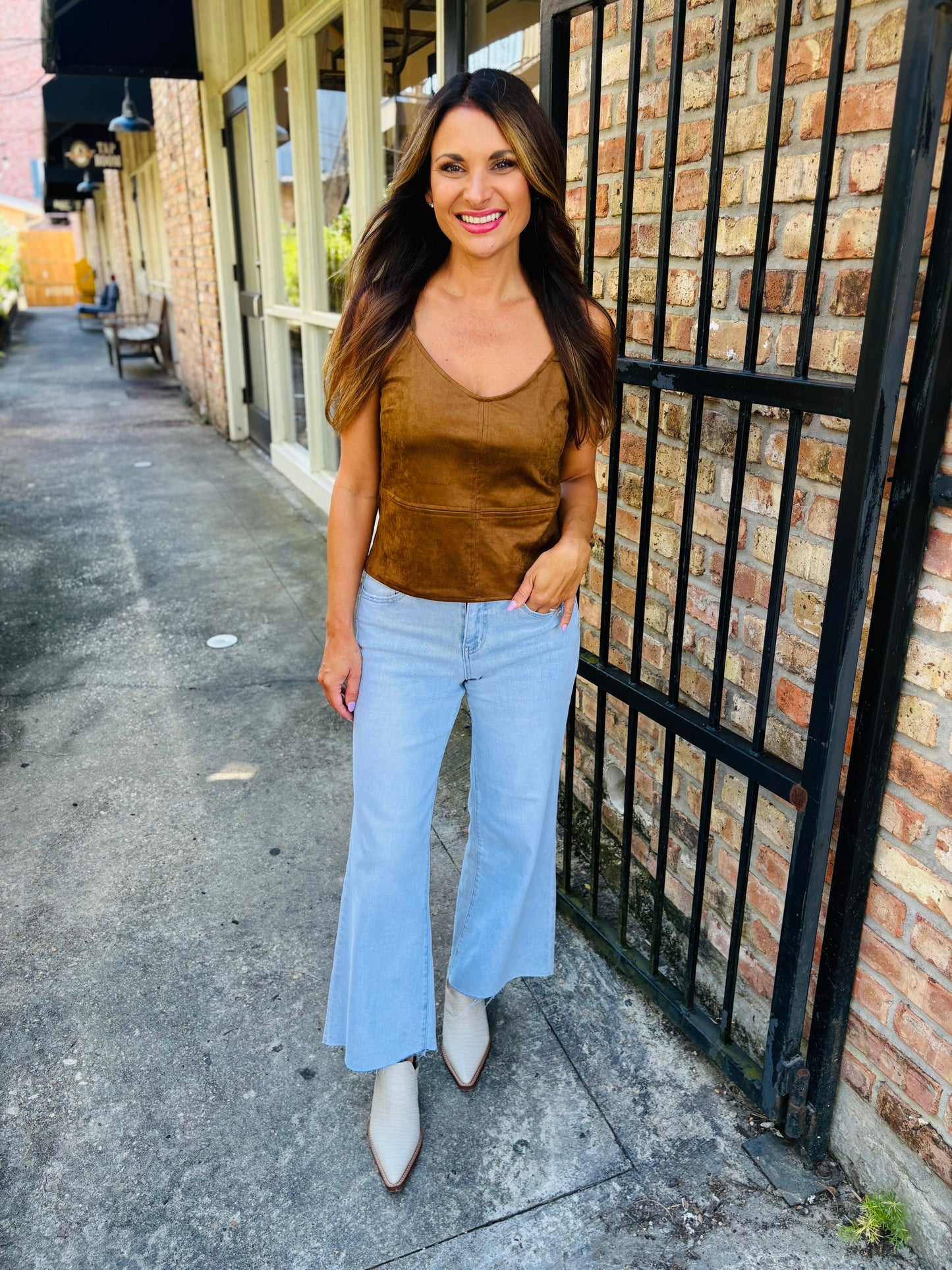 Raani Cami- Graham Taupe