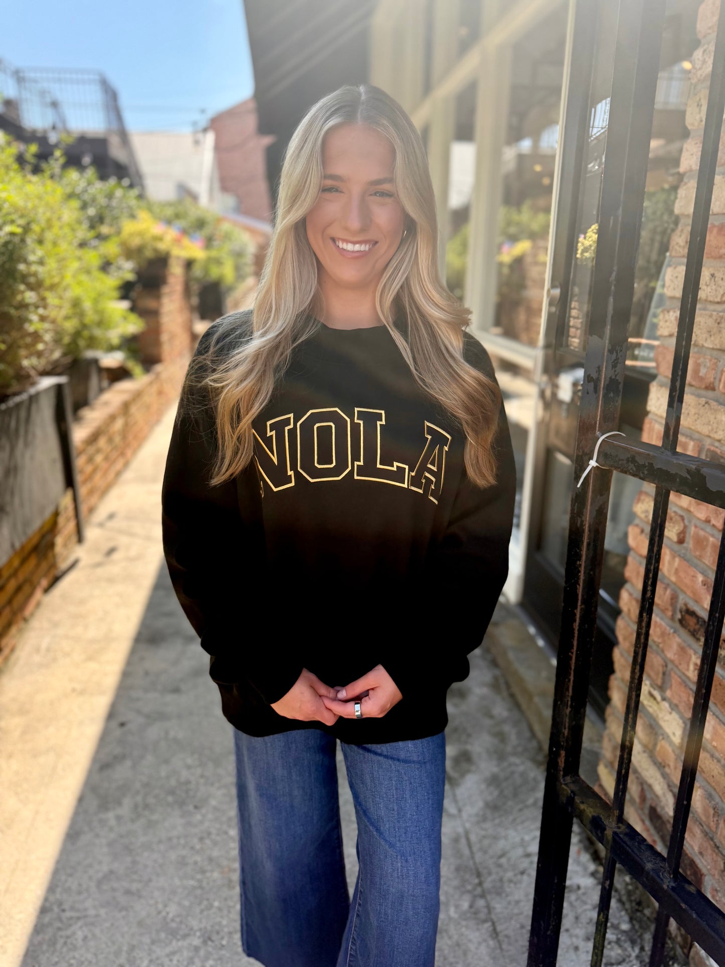 NOLA Mockneck Sweater- Black